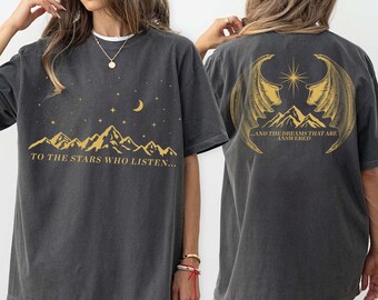 Velaris Acotar Shirt, The Night Court Shirt, A Court of Thorns and Roses Sweatshirt, City of Starlight, Court of Dreams Jumper, Bookish Gift