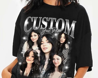 Comfort Colors Custom Your Own Shirt, Custom Bootleg Tee, Custom Girlfriend Shirt, Custom Photo Vintage Graphic 90s Shirt, Custom Bootleg