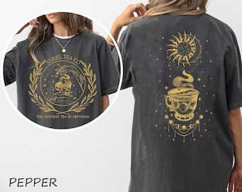 Suriel Tea Co Comfort Colors Shirt, Acotar Bookish Shirt, A Court Of Thorns And Roses Sweatshirt, SJM Sweatshirt, Bookish Sweatshirt