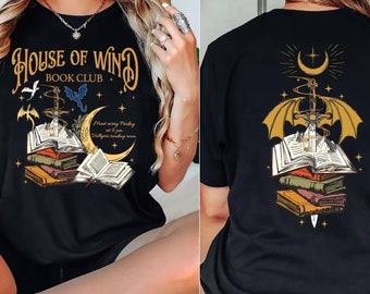 Acotar House Of Wind Book Club Shirt, The Night Court Velaris Shirt, House Of Wind Book Club Sweatshirt, Acotar Fan Gift, Reading Room Shirt