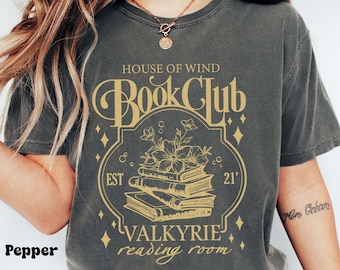 House Of Wind Book Club Shirt, Library Reading Room Tshirt, House Of Wind Library Shirt, Acotar Book Club Shirt, Acotar Fan Gift