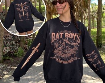 The Bat Boys Comfort Colors Shirt, The Bat Boys 4-sided Sweatshirt, Acotar Merch, Rhysand Cassian Azriel, Vintage Acotar Bat Boys Shirt