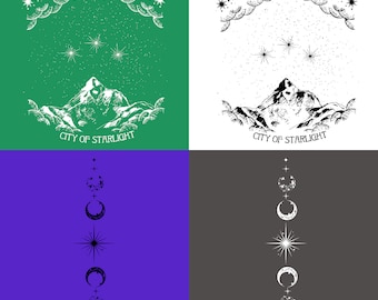 Velaris City Of Starlight Acotar Png, ACOTAR Velaris PNG Download, Sarah J Maas Bookish PNG, Fantasy Reader, Book lover, Book Gift