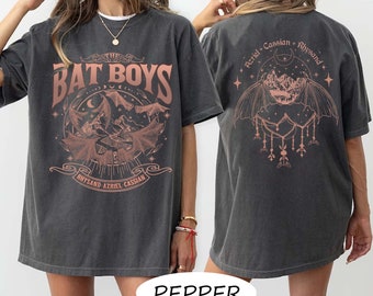 The Bat Boys Comfort Colors Shirt, Vintage Acotar Bookish Shirt, Bat Boys Shirt, The Night Court Illyrians Shirt, Rhysand Cassian Azriel