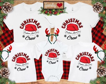 Family Christmas Crew 2024 Shirt, Santa Tshirt, Family Matching Shirt, Family Christmas Tee, Christmas Group 2024 Tee, Christmas Crew Shirt