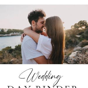 Customizable Wedding Binder