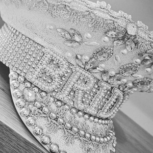 Sequin 'Bride' Hat image 1