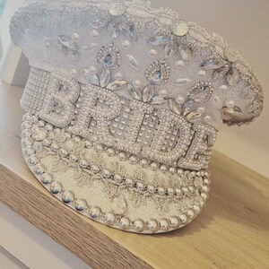 Sequin 'Bride' Hat image 3