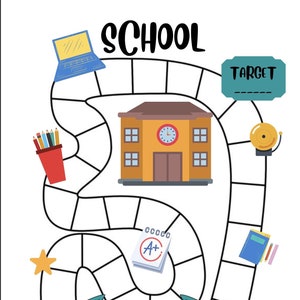 New 2024| School Budget Saving Tracker| School Savings Challenge