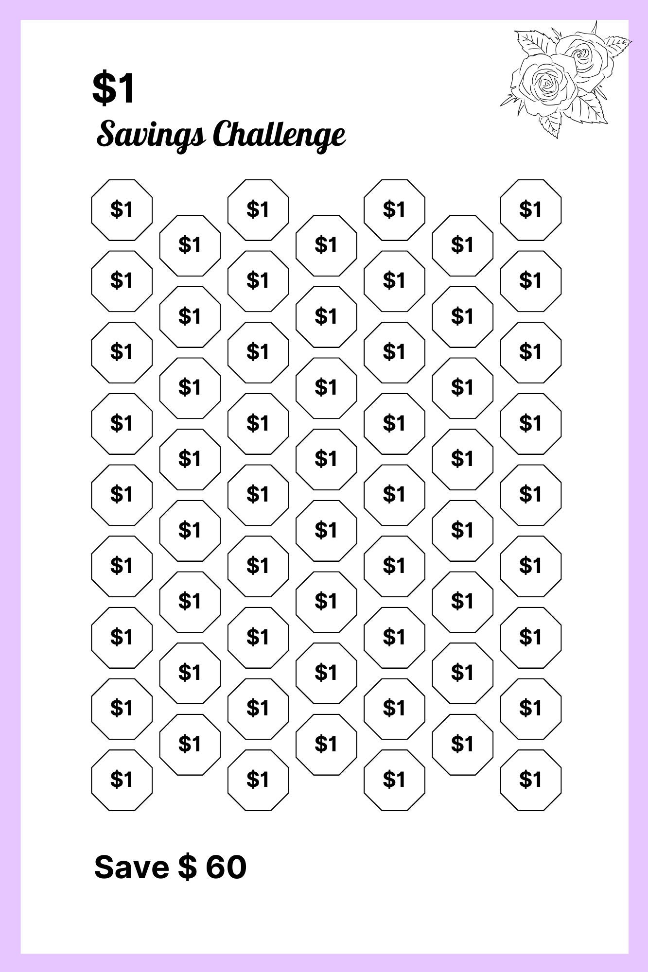 22 Page Money Saving Challenge Book Printable Money Savings Booksinking Funds debt Free Journey ...