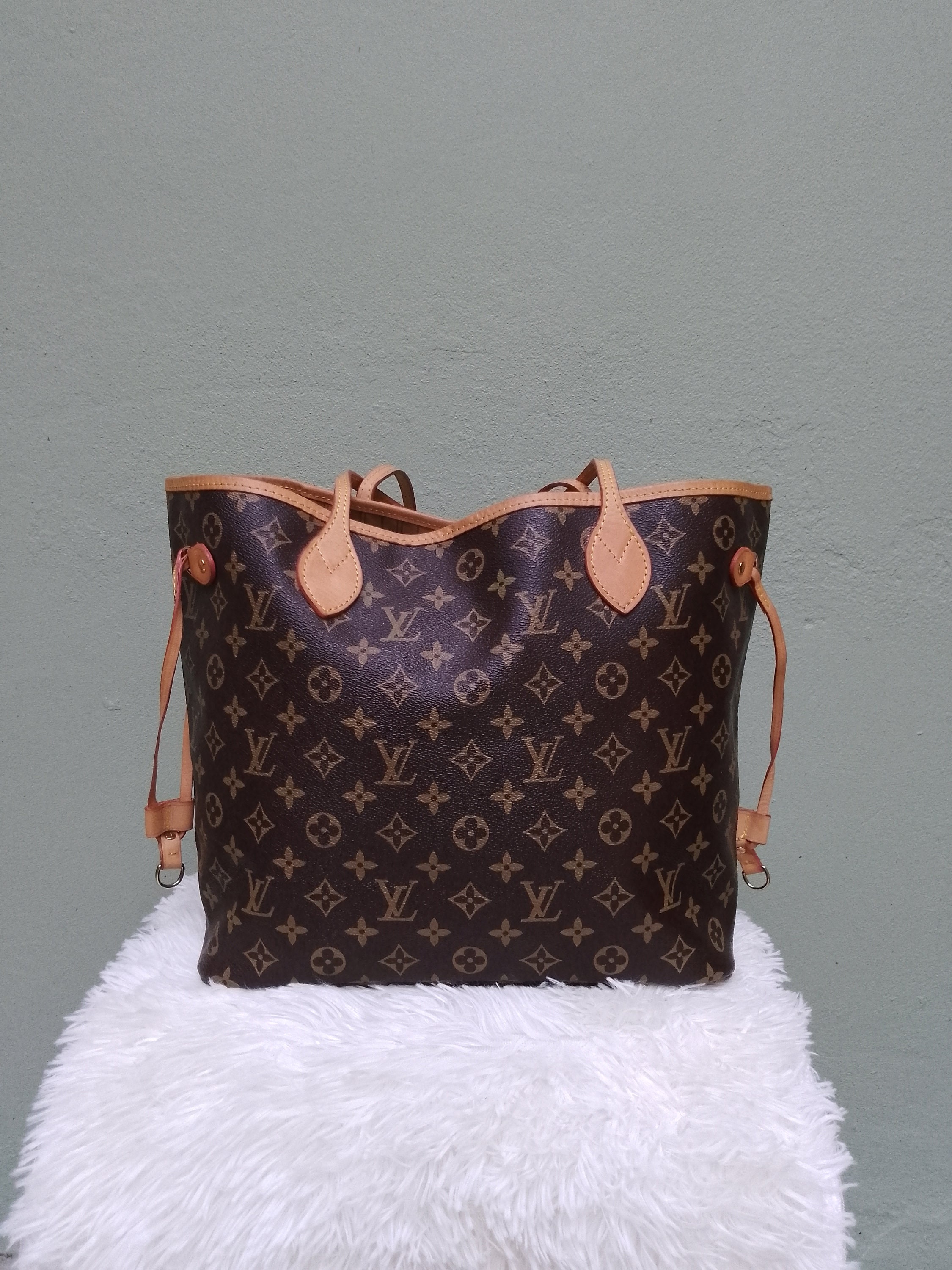 Vintage Louis Vuitton Monogram Neverfull Bag Handbag 