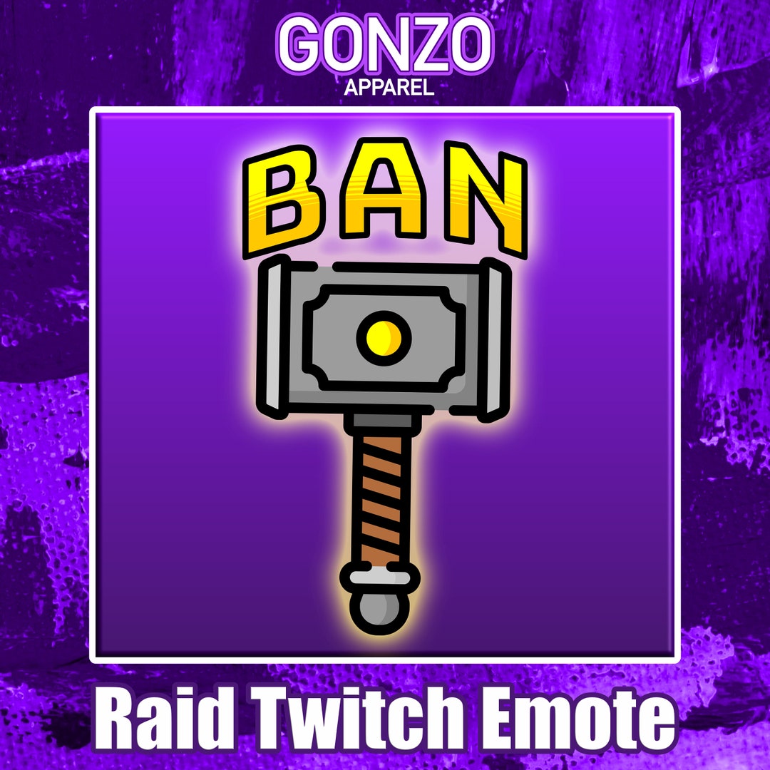 Ban Hammer Twitch Emotes Twitch Emote Discord Emote Twitch Sub Emote Ban Hammer Twitch Emotes Twitch Emote Discord Emote Twitch Sub Emote