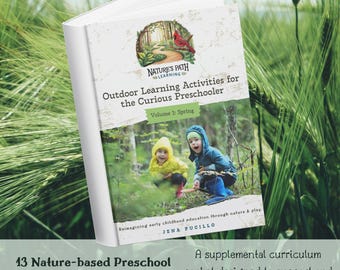 Activiteitenpakket lente natuur | 13 weken praktijkgericht buitenonderwijs voor kleuters en jonge kinderen van 3-5 jaar