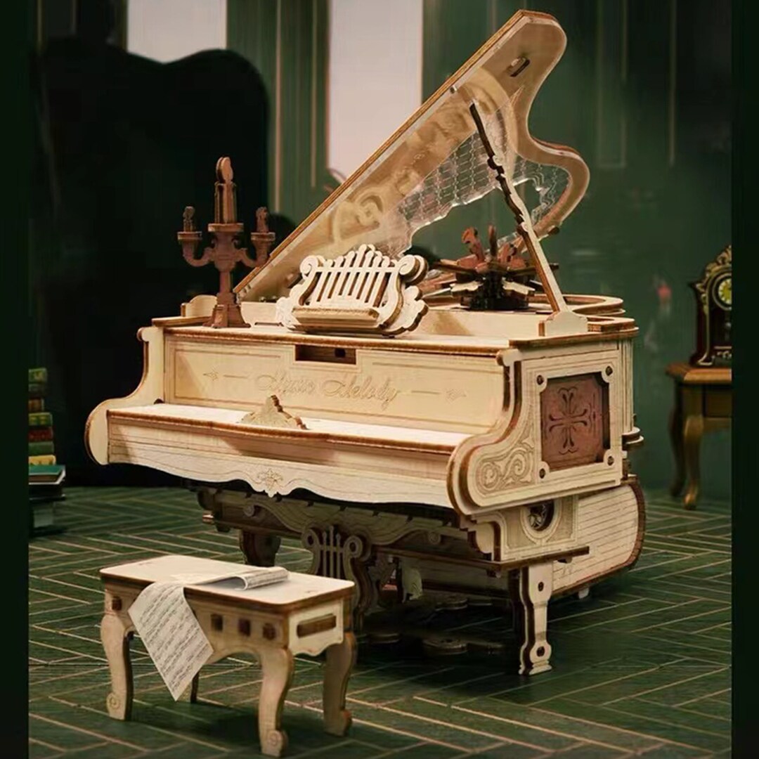 Rhythm Piano Music Box Music Box DIY Handmade Handmade Etsy