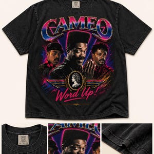 Vintage Cameo Word Up Shirt, 80s Funk Graphic Tee, Retro Music T-Shirt, Comfort Colors 1717 Tee, Old School RNB Shirt, Gift for Music Lovers