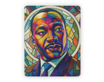 Kids 30 piece Martin Luther King Jr Jigsaw Puzzle, Black History Month Gift, Great Black Leaders