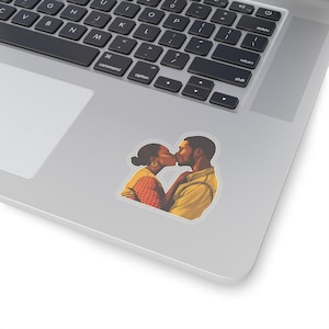 Black Love: Cute Black Couple Stickers