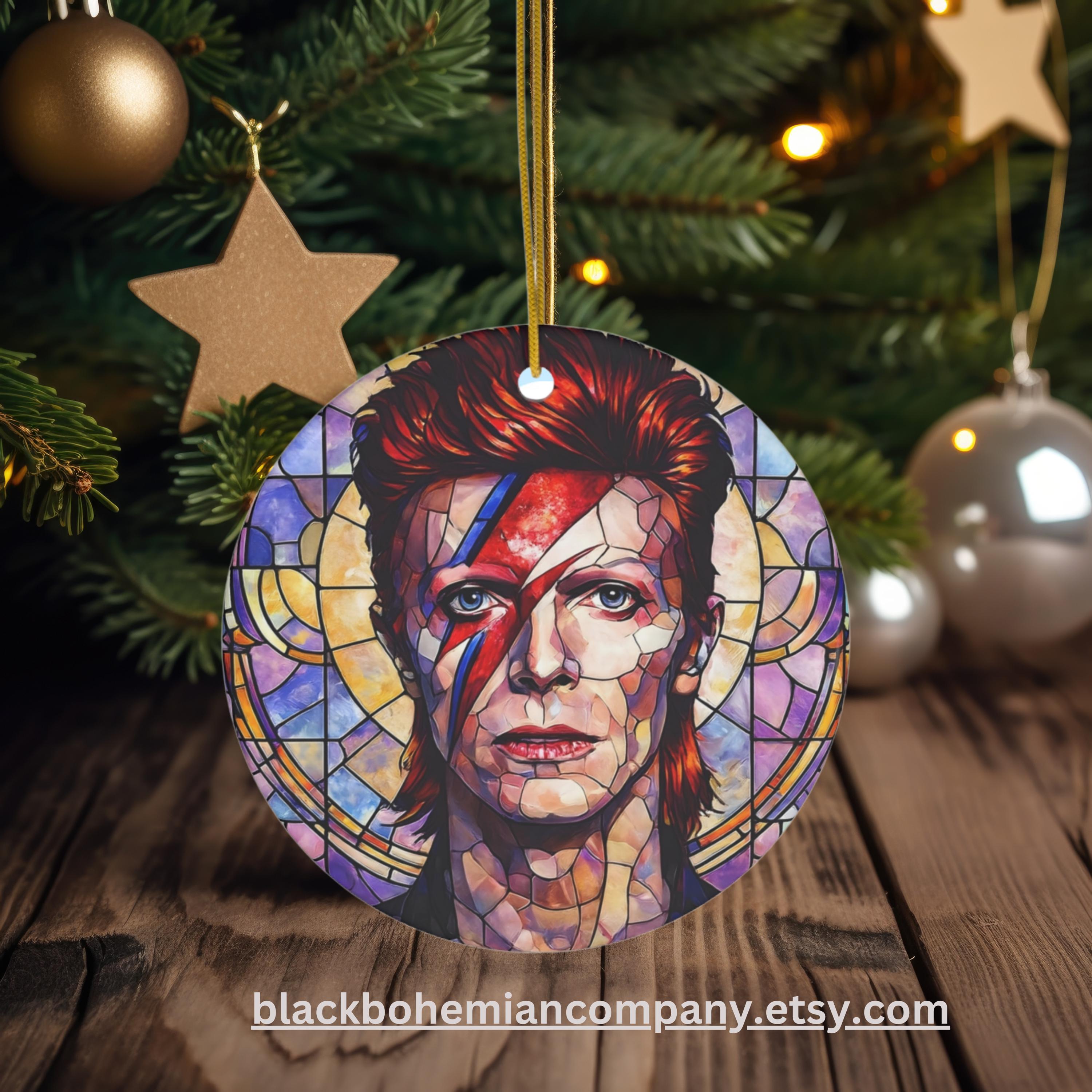 Bowie Ornament - Etsy