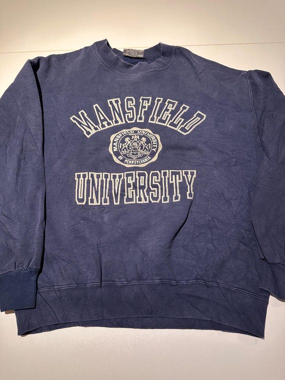 Vintage MANSFIELD university crewneck
