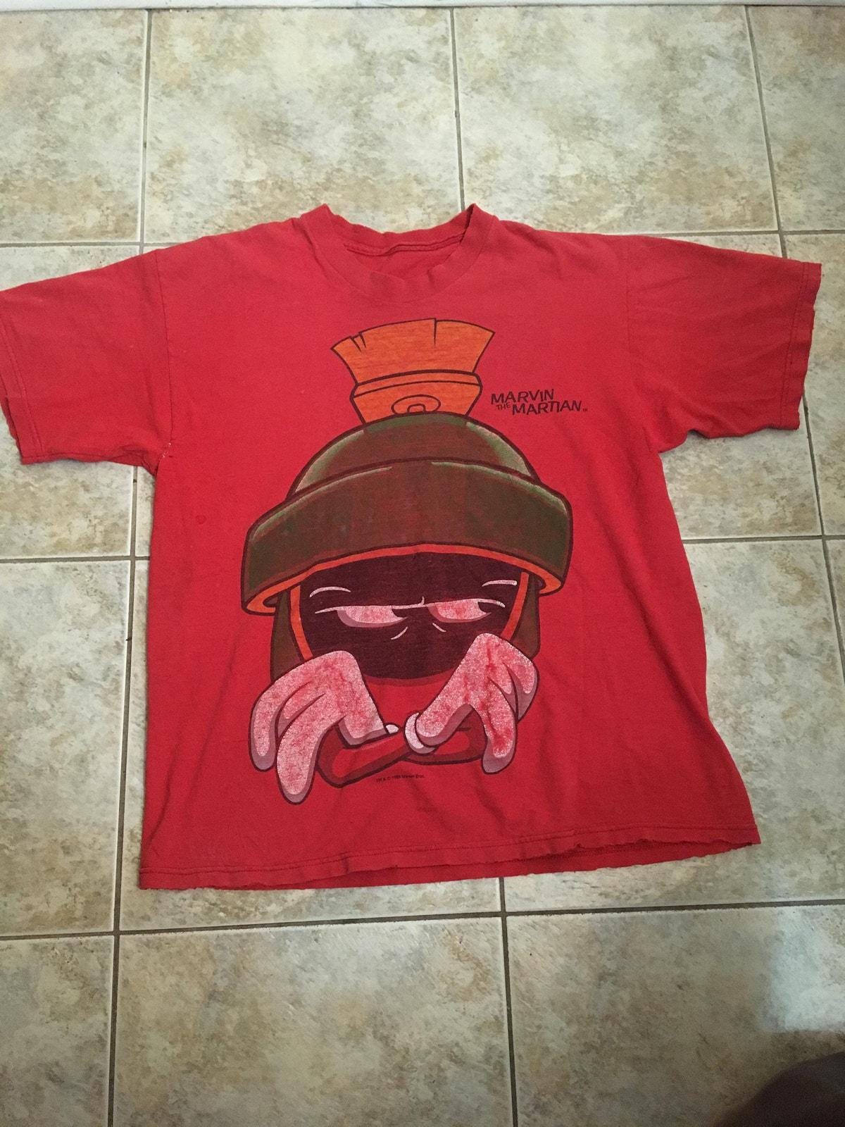 Vintage Marvin the Martian T Shirt - Etsy