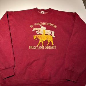 70s ヴィンテージ　スウェット Murray State University Vintage Murray State - Etsy