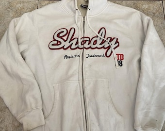 Vintage y2k Shady Limited Eminem L Full Zip Hoodie Sweatshirt Jacket