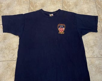 ヴィンテージ FDNY ニューヨーク市消防局 キープバック 200 フィート T