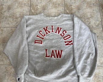Vintage Champion Reverse Weave Rundhals-Sweatshirt von Dickinson Law