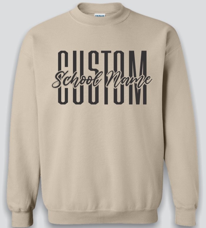 Customized School Sweatshirt