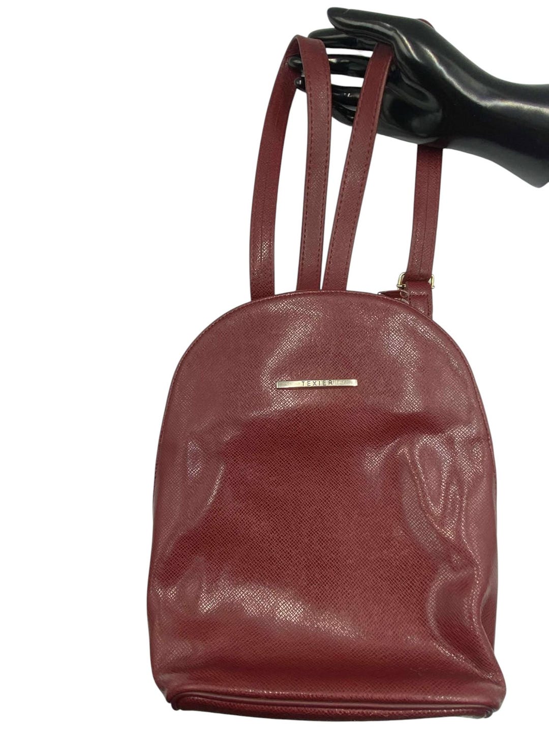 Texier Made in France leather backpack amazing! Texier back pack. Excellent condition. Rich deep brown W 14  main image 3