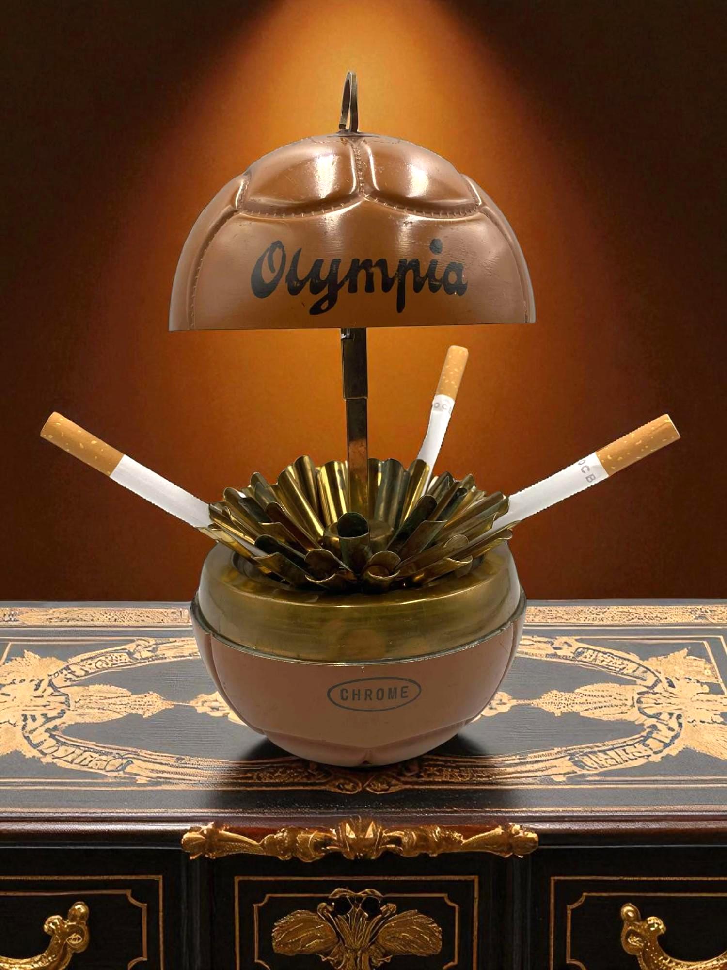 Olympia Football Cigarette Dispenser in Painted Metal - Cigarette Display  Stand - Case - Vintage Cigar Holder - Gift