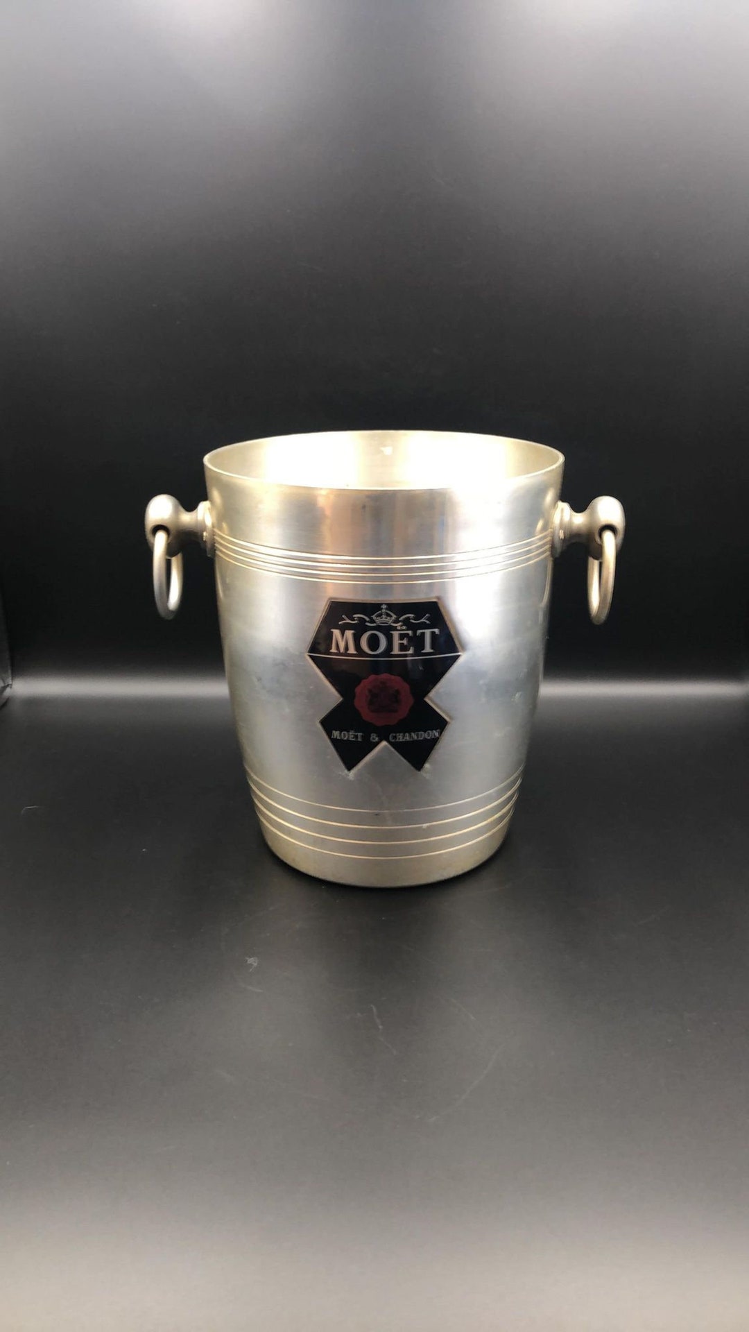 Seau à champagne en aluminium Möet & Chandon vintage