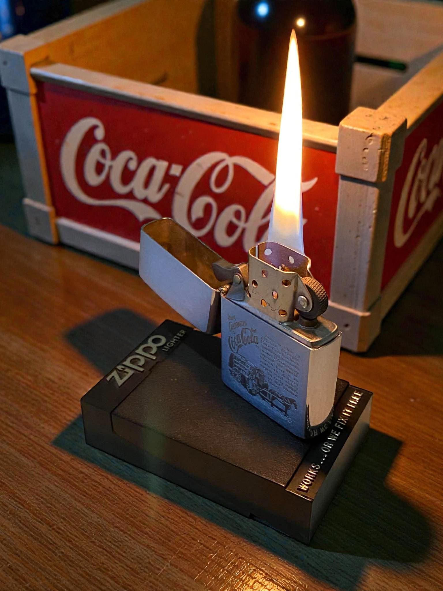 Coca Cola Zippo - Etsy