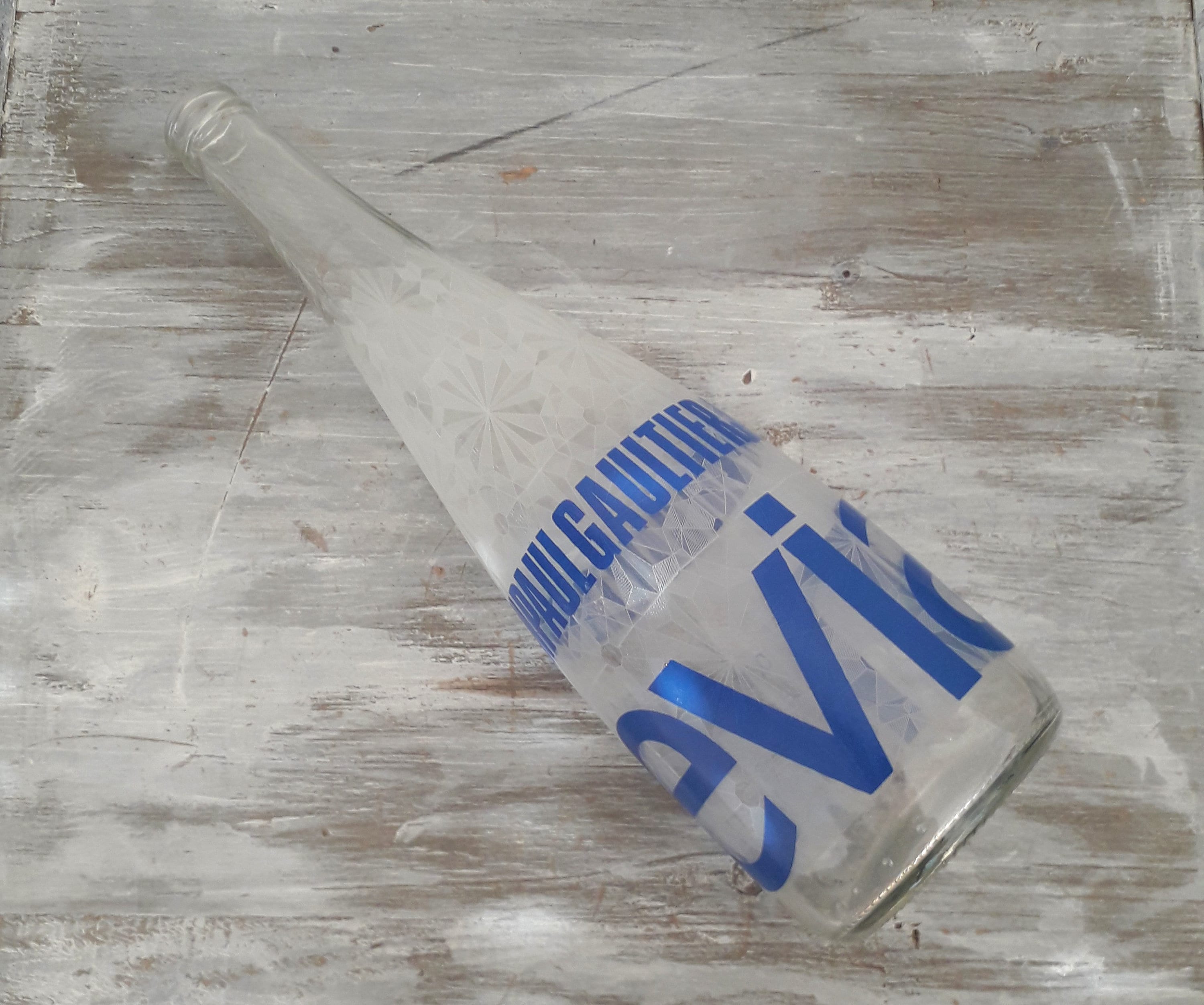 Evian glass bottle - Etsy 日本