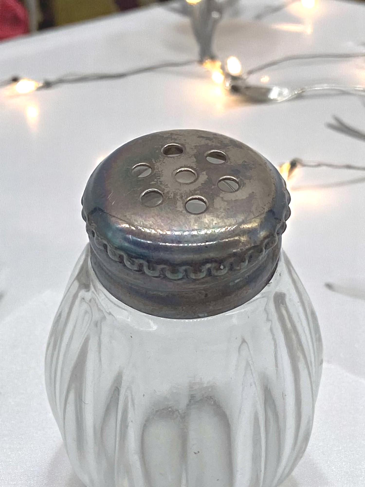 クリストフル ソルト＆ペッパーシェーカー スターリングシルバー