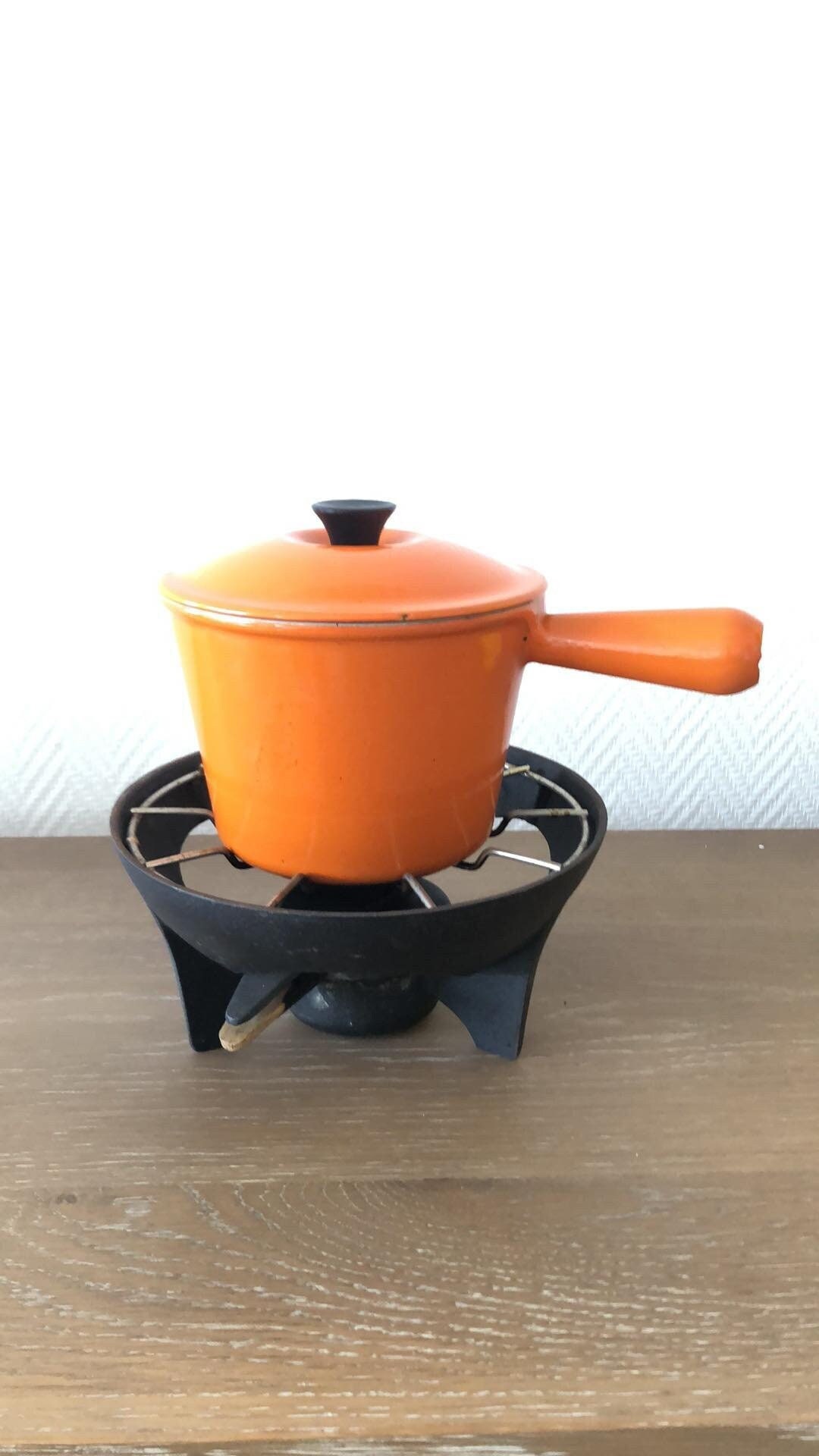 KIT LE CREUSET FONDUE LARANJA, SET 6 BOWLS E 6 MINI RAMEKIN GIFT COLLECTION