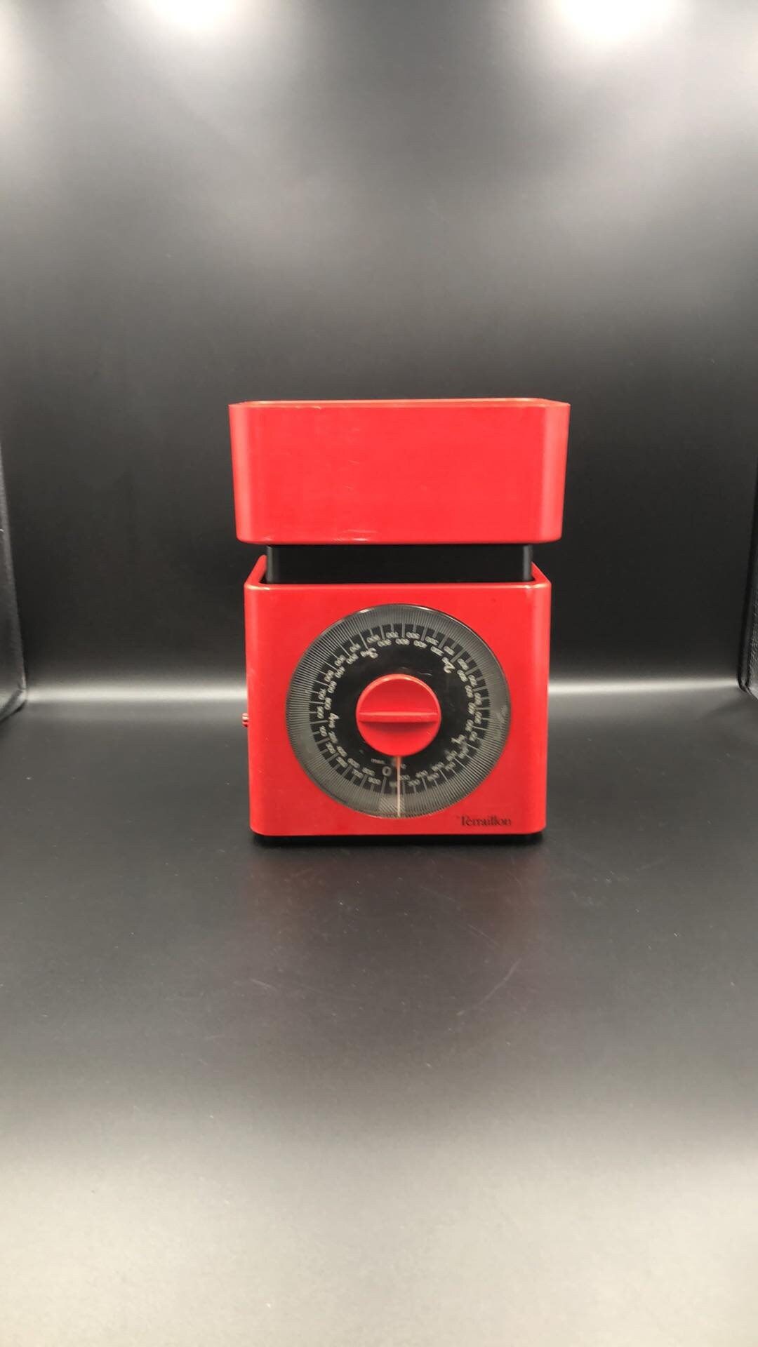 Balance Terraillon Export 2000, Rouge, Design Signé Richard Sapper Et Marco Zanuso 1968