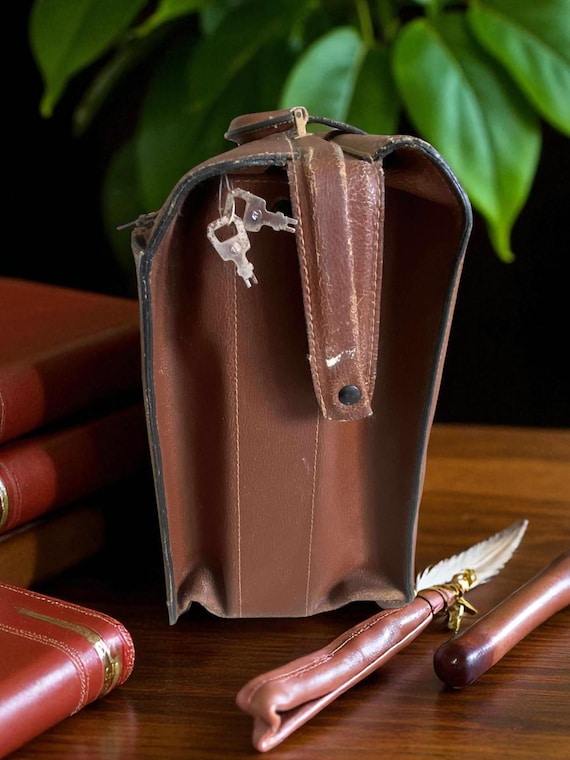 Sacoche Vintage Le Tanneur Des Années 1970 - Cartable Homme, Occasion En état Correct