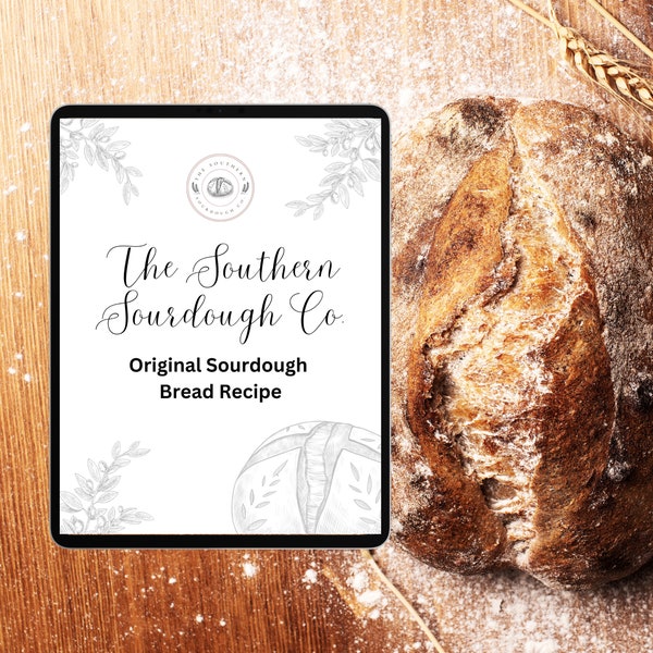 Recette originale de pain au levain original de The Southern Sourdough Co