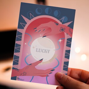 Lucky carte postale