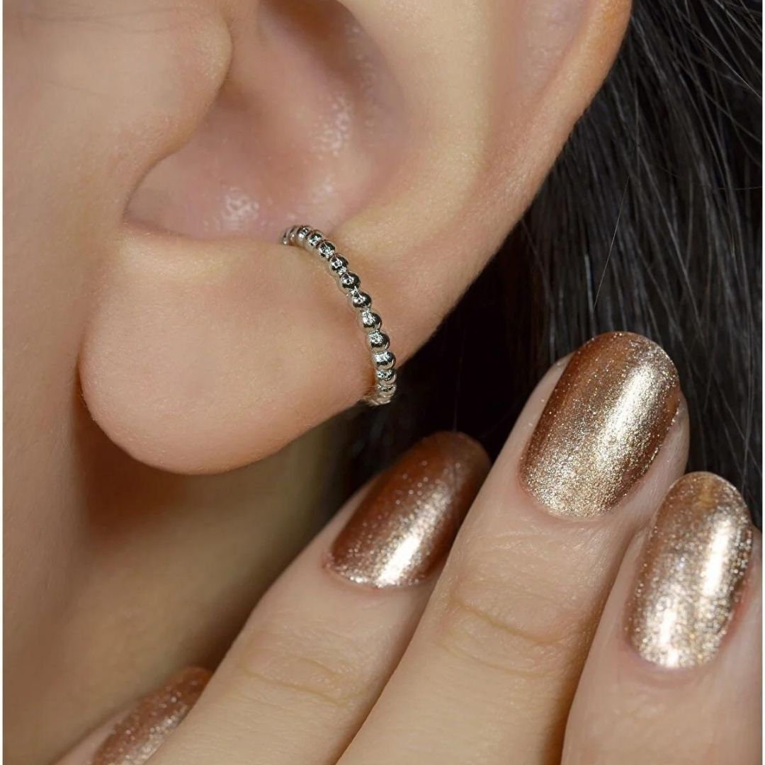Pair Keloid Pressure Earring Fake Piercing, Keloid Earring Keloid, Pressure  Earring for Keloid, Single Earring or Earring Set 12mm or 15mm 