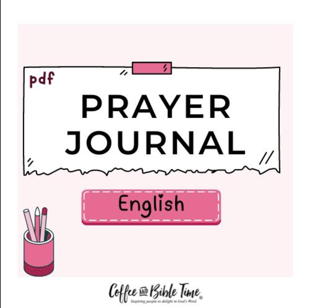 Coffee and Bible Time Prayer Journal PDF - Etsy