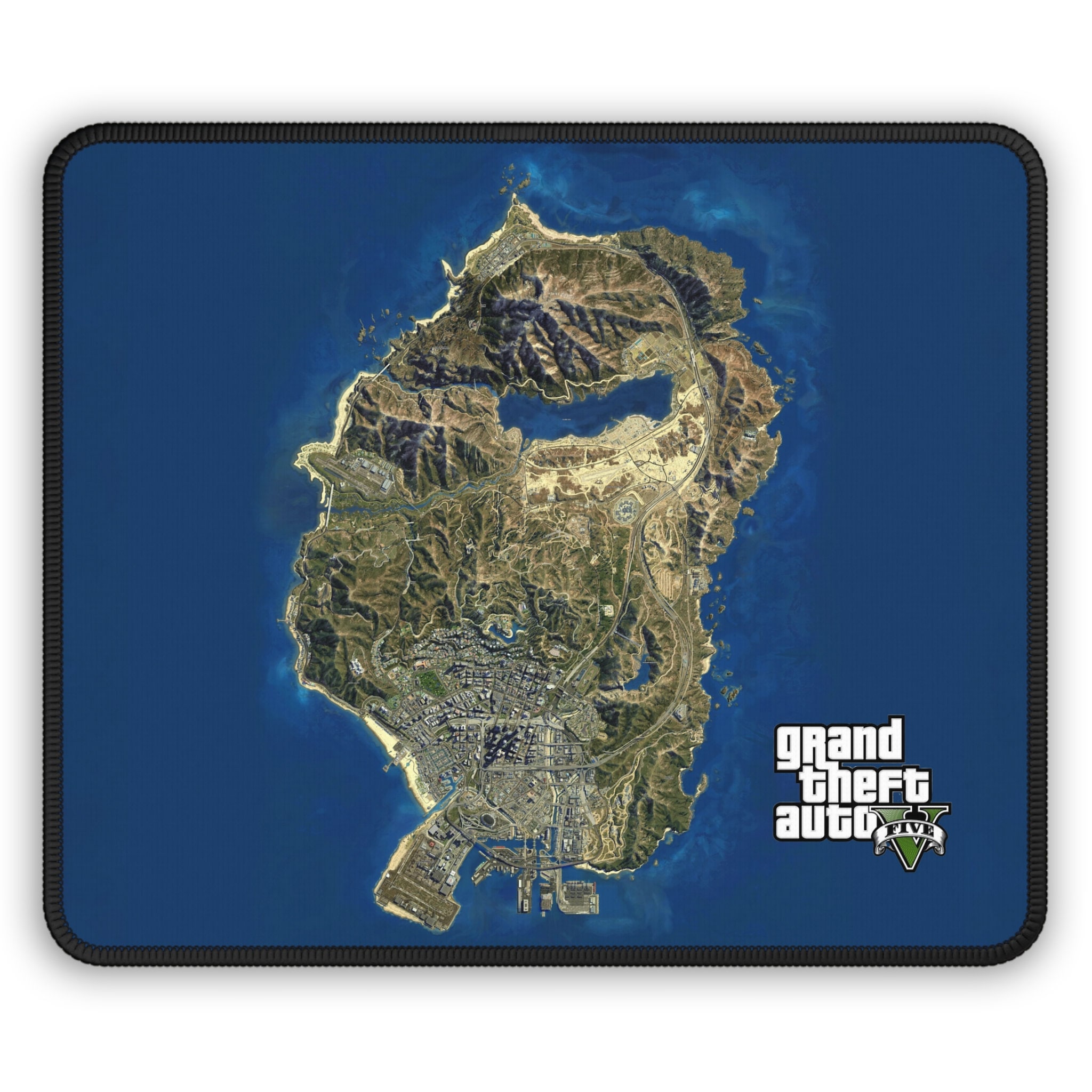Mapa GTA 5 Poster Adesivo A3 (29,7x42cm), GTA V, Grand Theft Auto GAME -  JOGO