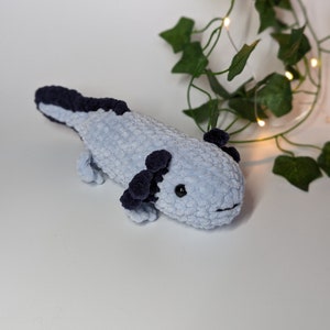 Axolotl häkeln, Plüschtier, Kuscheltier Geschenk, Amigurumi
