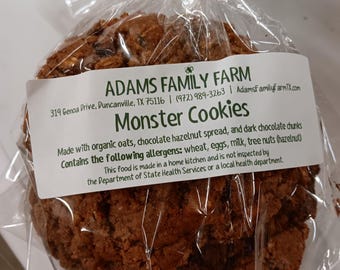 Monster Cookies