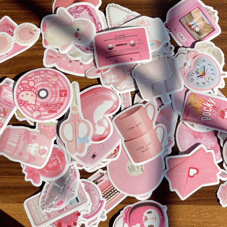 Cute Y2K Stickers, Kawaii Stickers, Hello Kitty Stickers Etsy Canada