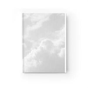 Lesetagebuch, Gebetbuch, Traum Journal, Tarot Journal, DND Journal, Leere Seite Journal, Graue Wolken Journal - Blank