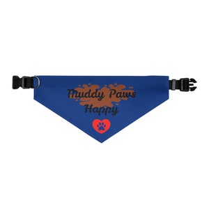 Muddy Paws Pet Bandana Collar