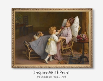 母親と子供の人物画 永遠のテーマ！”母と子”を描いた作品 | アート名画館 公式ブログ