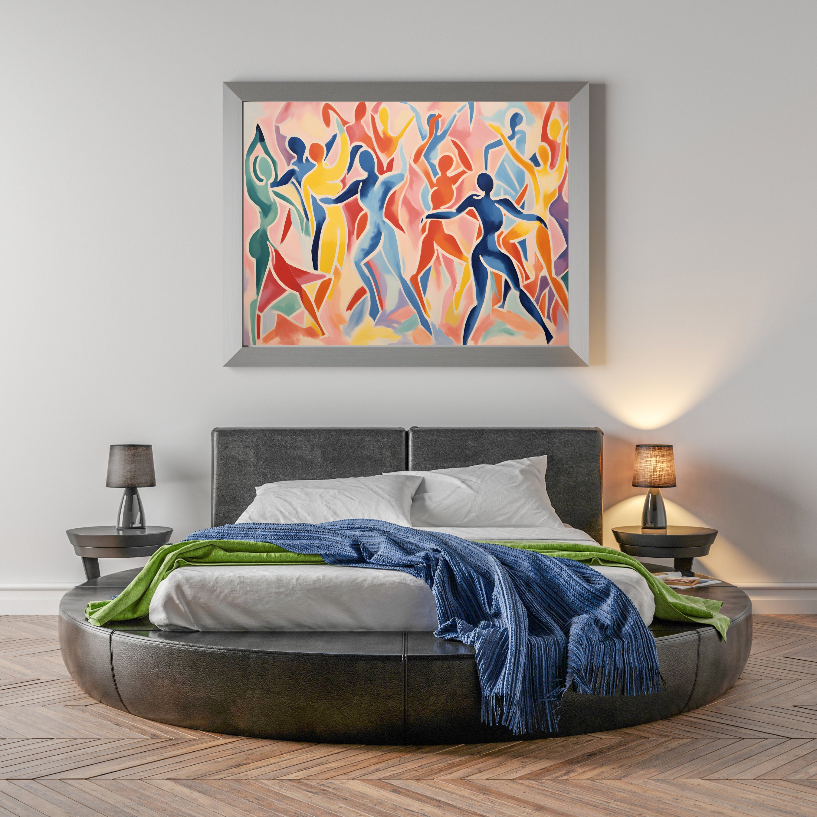 Matisse Nude Dancing Painting, Digital Download Abstract Nude Print